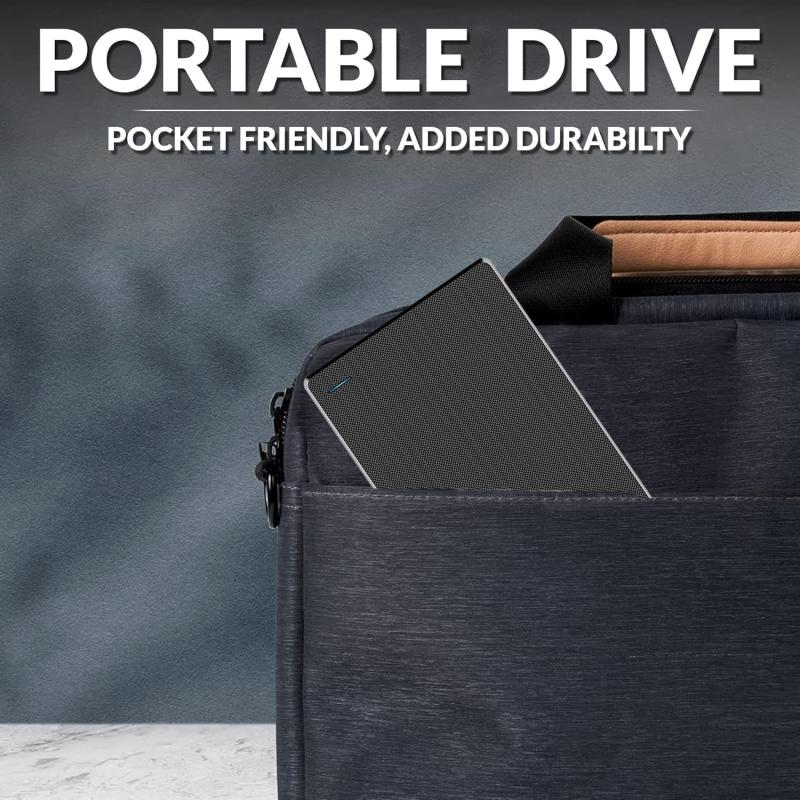 KINGSTER® External Hard Drive – Black