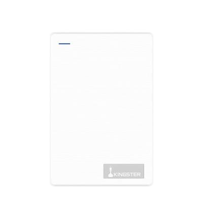 KINGSTER® 500GB External Hard Drive – White